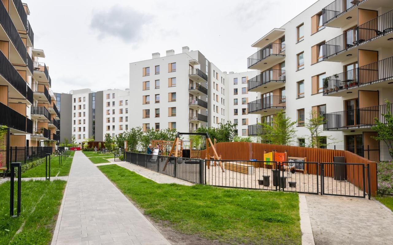 Wola Skwer Happy Apartment Βαρσοβία Εξωτερικό φωτογραφία